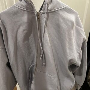 Brandy Melville Light Gray Hoodie
